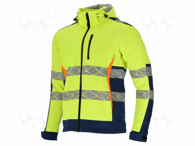 SOFT-SHELL JACKET - SIZE: M - KELTAINEN - WITHOUT A HOOD,WARNING - Työ- ja suojavaatteet - LAHTI-L4094402 - 1