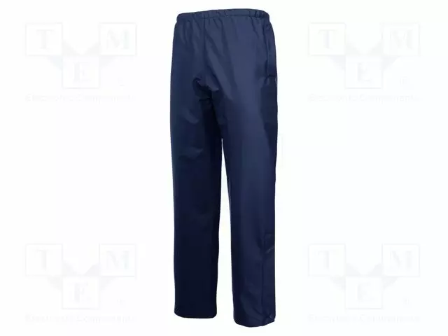 RAINPROOF TROUSERS - SIZE: M - NAVY BLUE - Työ- ja suojavaatteet - LAHTI-L4101002 - 1