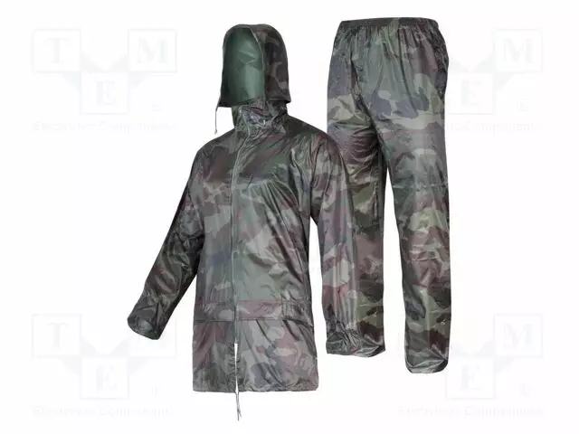 RAINPROOF SET - SIZE: M - CAMO - KIT: JACKET,PANTS - Työ- ja suojavaatteet - LAHTI-L4140802 - 1