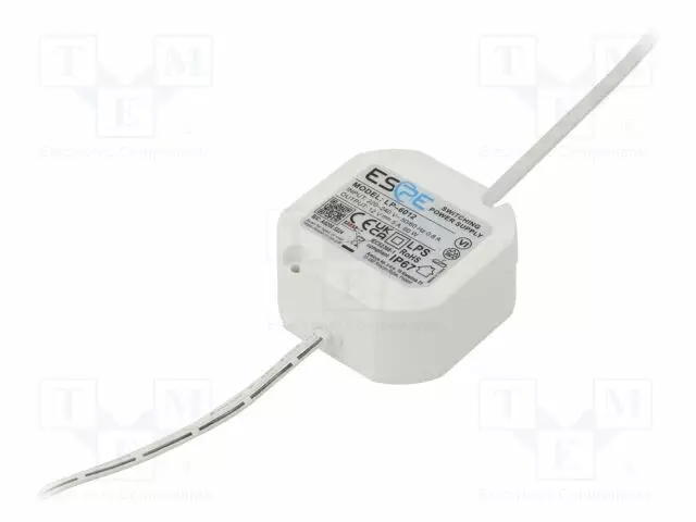 VIRTALÄHDE: IMPULSSI - LED - 60W - 12VDC - 5A - 220÷240VAC - IP20 - 0÷40°C - LED teholähteet - LP-6012 - 1