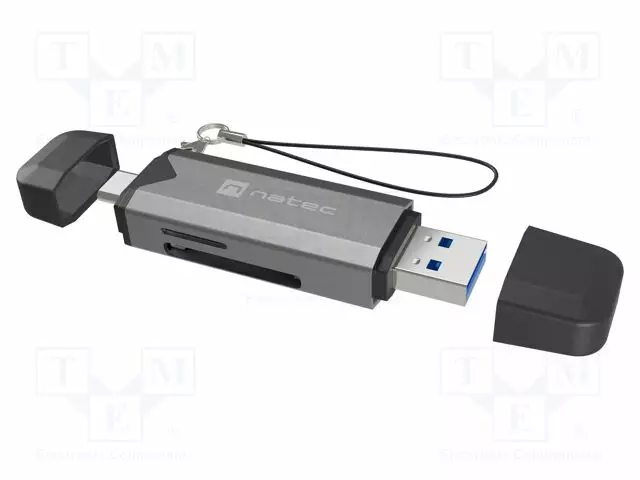 MUISTIKORTINLUKIJA: MUISTI-USB A-PISTOKE,USB C-PISTOKE - 5GBPS - Tietokonetarvikkeet - muut - NCZ-2262 - 1