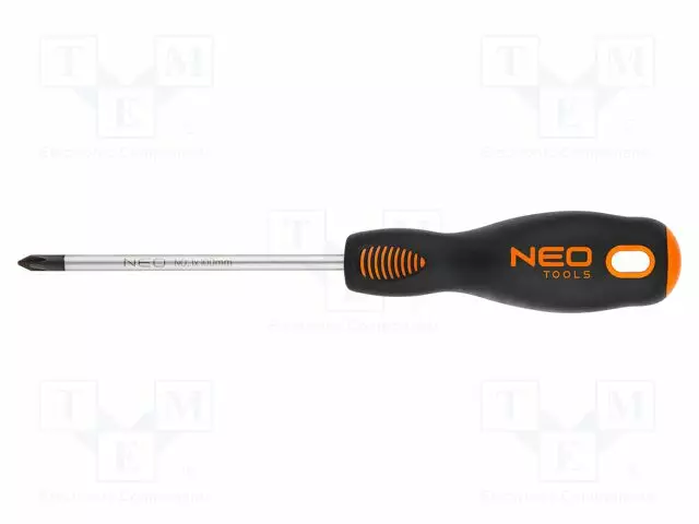 SCREWDRIVER: STANDARD - PHILLIPS - PH1 - 100MM - Ruuvimeisselit ja sarjat - NEO-04-022 - 1