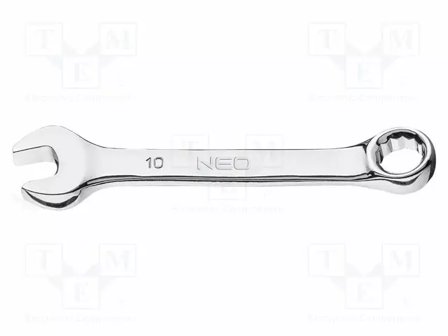 WRENCH: COMBINATION SPANNER - DOUBLE-SIDED - 10MM - L: 96MM - Vääntötyökalut ja kiintolenkit - NEO-09-762 - 1