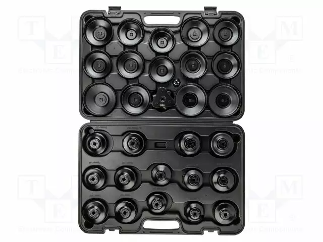 SOCKET: SPECIALIST-SET - APPLICATION: FOR OIL FILTER - 30PCS. - Hylsyavainsarjat - NEO-11-242 - 1