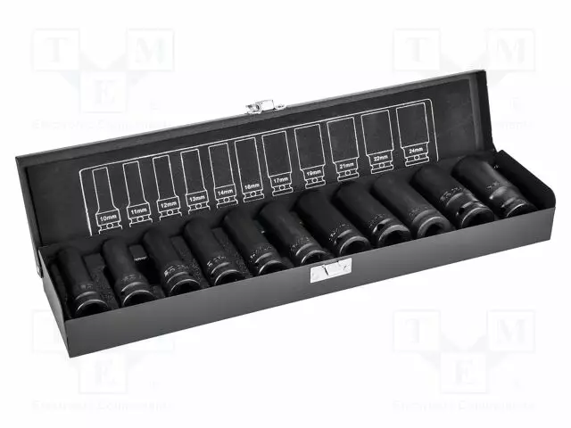 SOCKET: SPECIALIST-SET - SOCKET SPANNER - CHROM-MOLYBDENUM STEEL - Hylsyavainsarjat - NEO-12-102 - 1