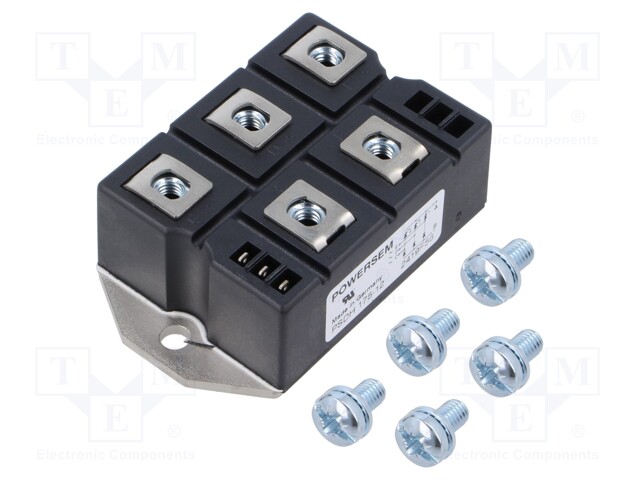 TASASUUNTAUSSILTA: PUOLIOHJATTU - URMAX: 1,2KV - IF: 167A - MODUULI - Tasasuuntaussillat - PSDH17512 - 1