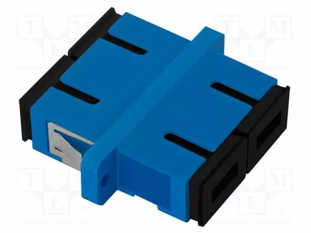 ADAPTERI - SC/UPC,MOLEMMIN PUOLIN - SININEN - Patchcordit ja valokuitu-pigtailit - QOLTEC-54142 - 1