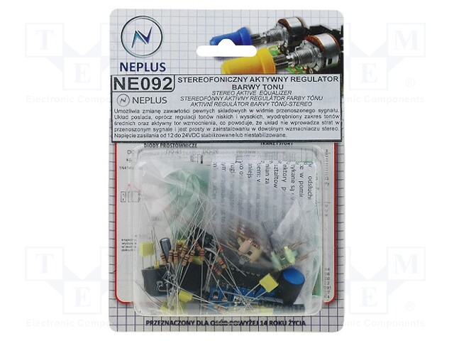 ÄÄNENVÄRIN SÄÄDIN - 12÷24VDC - Piirilevyjen valmistus - ZSM-NE092 - 1