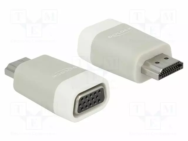 ADAPTERI - HARMAA - HDMI, DVI, DisplayPort johdot - DELOCK-65472 - 1