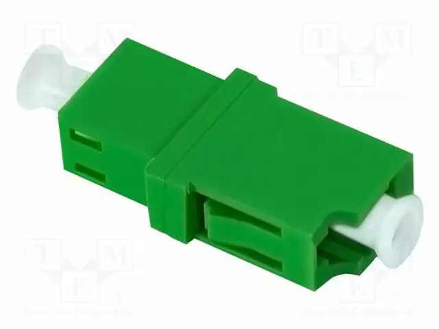 ADAPTERI - LC/APC,MOLEMMIN PUOLIN - VIHREÄ - Patchcordit ja valokuitu-pigtailit - QOLTEC-54132 - 1
