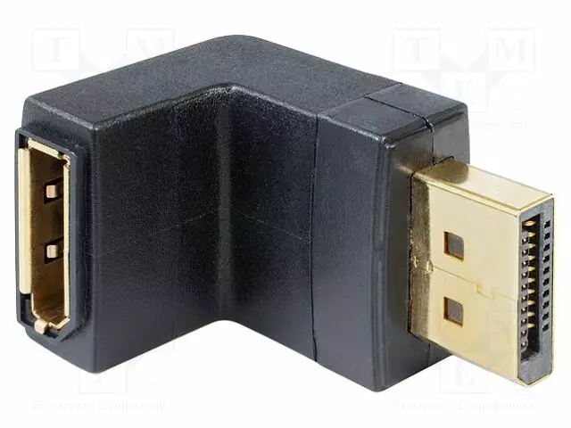 ADAPTERI - MUSTA - HDMI, DVI, DisplayPort johdot - DELOCK-65382 - 1