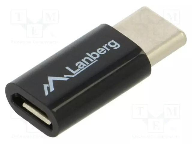 ADAPTERI - OTG,USB 2.0 - USB B MICRO NAARASLIITIN,USB C PISTOKE - USB kaapelit ja adapterit - AD-UC-UM-02 - 1