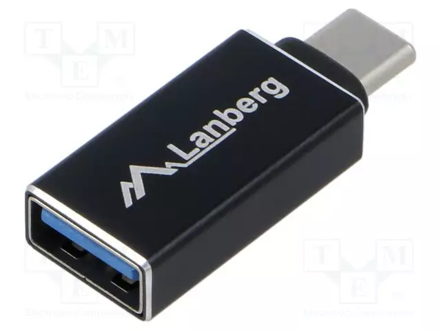 ADAPTERI - OTG,USB 3.1 - USB A RASIA,USB C PISTOKE - NIKKELÖITY - USB kaapelit ja adapterit - AD-UC-UA-02 - 1
