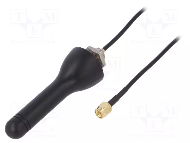 ANTENNI - LTE - 5DBI - KIERRELUKITTAVA - 50OHM - -45÷85°C - 2M - UROS,SMA - GSM antennit - GSM-ANT-SR02 - 1