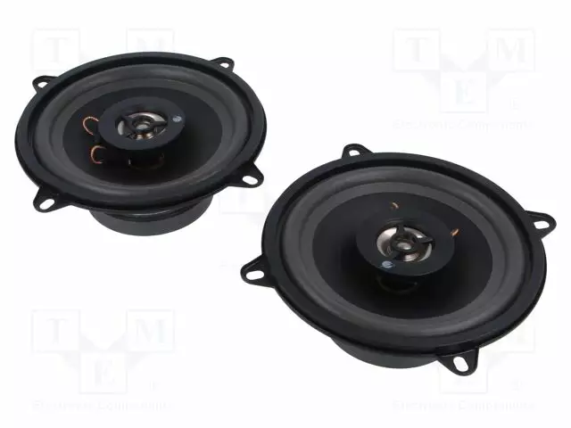 AUTOKAIUTTIMET - KAKSITIE-130MM - 80W - 80÷16000HZ - 4OHM - 90DB - 2KPL - Autokaiutin setit - 7697322 - 1