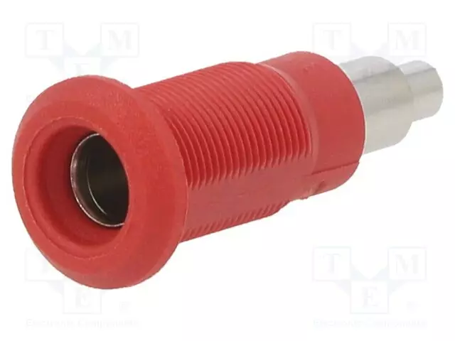 LABORATORIOBANAANILIITIN 4MM - PISTORASIA - 25A - PUNAINEN - Banaanijatkoliittimet - BI-LB4X-IEN-22 - 1