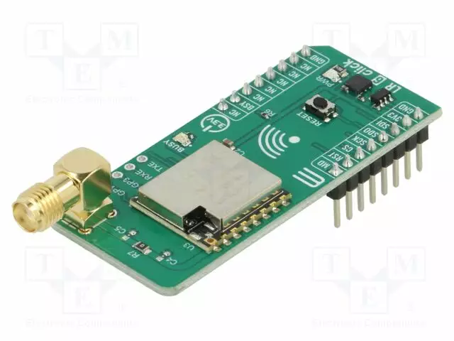 CLICK BOARD - PROTOTYYPPIPIIRILEVY - KOMP: RA-01S - LORA - 3,3VDC - Laajennuslevyt - MIKROE-6112 - 1