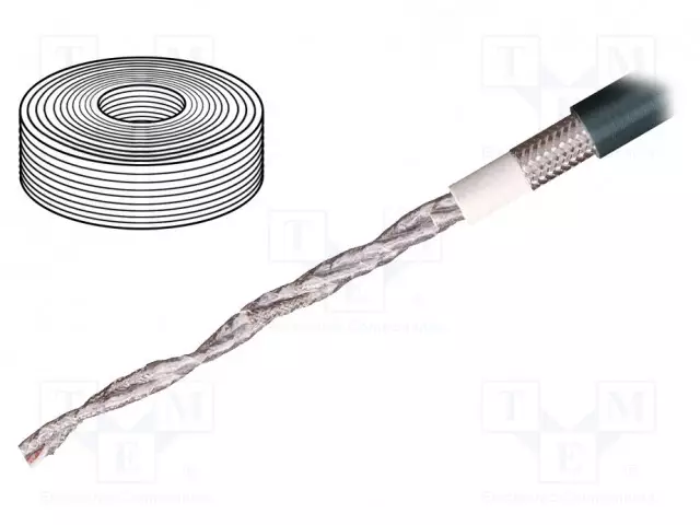 DATAKAAPELI - CHAINFLEX® CF112 - 4X2X0,25MM2 - HARMAA - LANKA - Suojaamattomat ohjaimien kaapelit - CF112.02.04.02 - 1