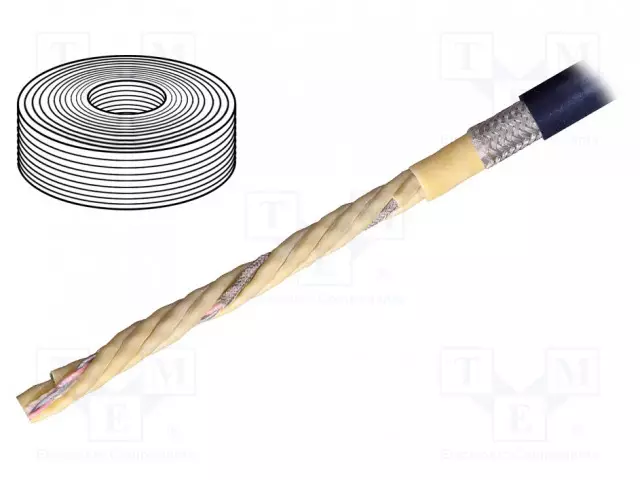 DATAKAAPELI - CHAINFLEX® CF12 - 4X2X0,5MM2 - SININEN - LANKA - Suojaamattomat ohjaimien kaapelit - CF12.05.04.02 - 1