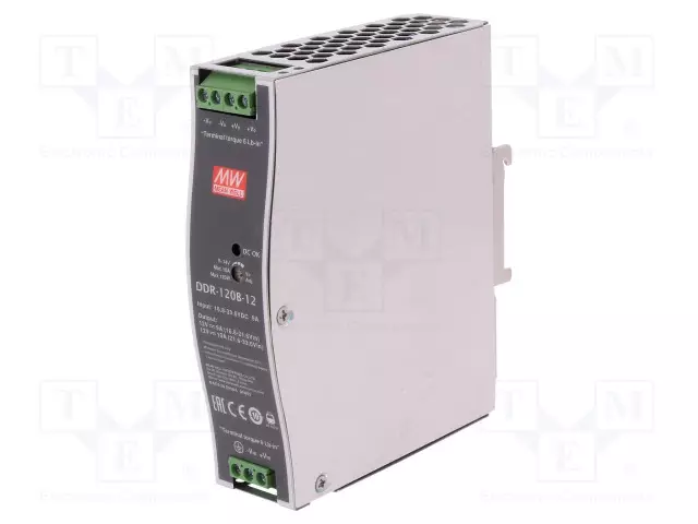 DC/DC MUUNNIN - 120W - TULOJÄNNITE 16,8÷33,6VDC - LÄHTÖJÄNNITE 12VDC - ILÄH: 10A - DC/DC muuntimet - DDR-120B-12 - 1