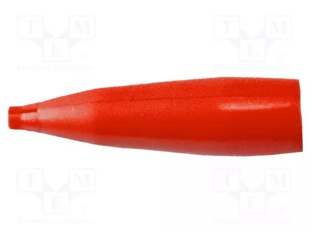 ERISTIN - 3KV - PUNAINEN - PVC - 30MM - Krokotiili klipsit - BU-36-2 - 1