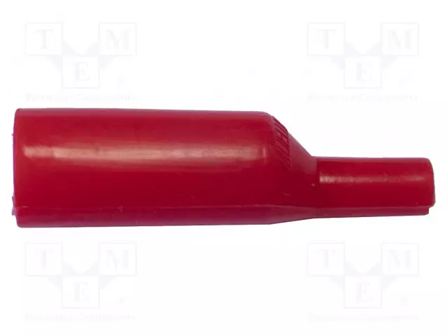 ERISTIN - 3KV - PUNAINEN - SILIKONI - 48MM - Krokotiili klipsit - BU-62S-2 - 1