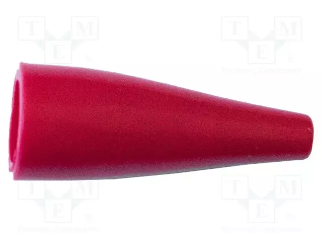 ERISTIN - 5KV - PUNAINEN - PVC - 43MM - Krokotiili klipsit - BU-87-2 - 1