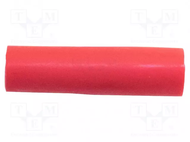 ERISTIN - PUNAINEN - PVC - 43MM - 2KPL - Krokotiili klipsit - BU-46PR-2 - 1