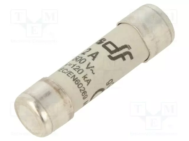 2A - 500VAC - 250VDC - GG - 10,3X38MM - Sulakkeet 10,3x38mm - 420102 - 1