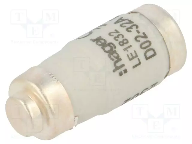 32A - 400VAC - 250VDC - GG,AIKAVIIVESULAKE - Sulakkeet D - LE1832 - 1