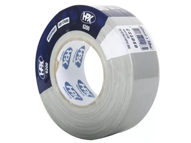 HPX - PROFESSIONAL CLOTH TAPE - 50mm x 50m - SILVER - Esitystekniikkatelineet ja tarvikkeet - VDLHPX5050S2 - 1
