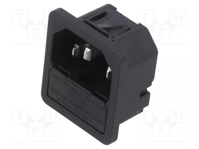AC LIITIN-IP40 - POWER ENTRY MODULE,POWER MODULE - AC liittimet ja rungot - 6205.4112 - 1