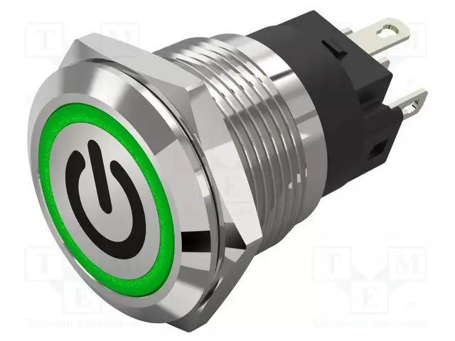 ILKIVALLAN KESTÄVÄ KYTKIN - AS: 2 - SPDT - 3A/240VAC - 12V - Painonappikytkimet - 82-5151.1133.B002 - 1