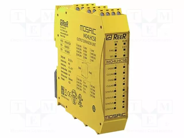 I/O LAAJENNUSMODUULI - PURISTAMINEN - 24VDC - IN: 4 - OUT: 12 - -10÷55°C - Turvakytkimet - säätömoduulit - 1100132 - 1