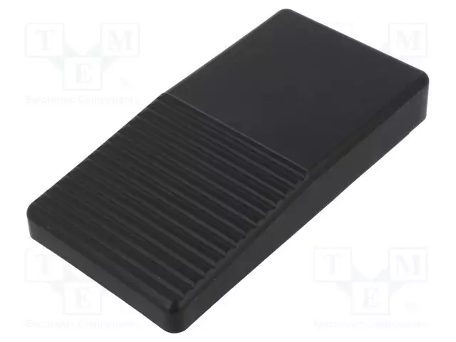 JALKAKYTKIN - ASENNOT: 1 - SPDT - 6A/250VAC - MUSTA - Jalkakytkimet - 02410.0401-02 - 1