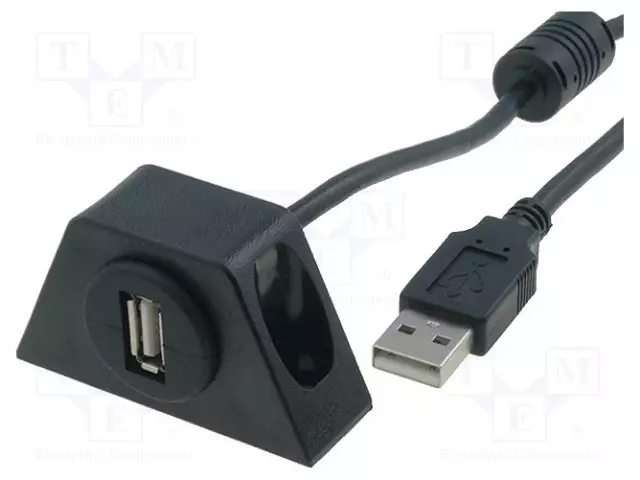 JATKOJOHTO - USB A RASIA - 2M - Autopistokelaturit ja virtalähteet - C0002 - 1