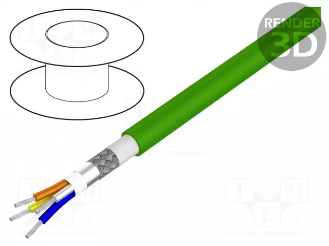 JOHTO - ALPHA ESSENTIAL FLEXING ETHERNET,S/FTP - 4X22AWG - 5 - LANKA - ATK-kaapelit - 74005-GR002 - 1