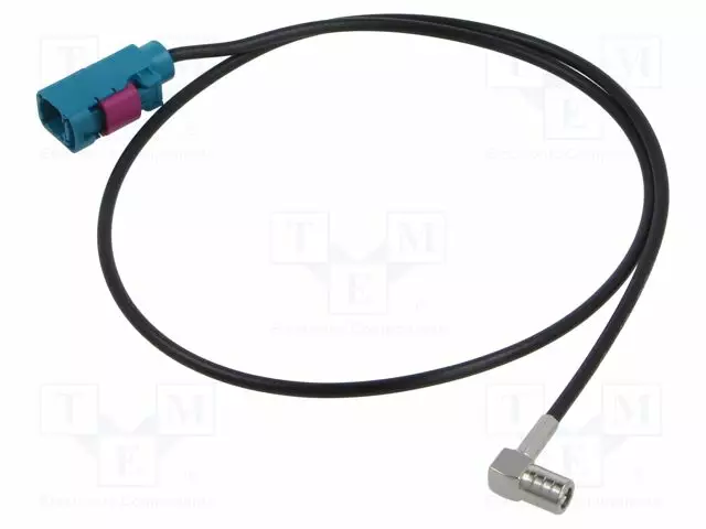 KAAPELI - 500MM - FAKRA NAARAS,SMB NAARAS - KULMA,SUORA - Antennijohdot - 7132082 - 1