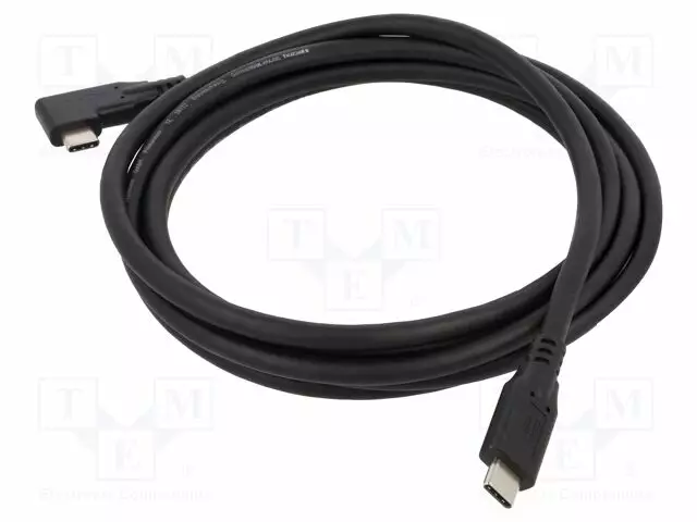 KAAPELI - THUNDERBOLT 3,THUNDERBOLT 4,USB 3.2 - 2M - MUSTA - PVC - USB kaapelit ja adapterit - GOOBAY-79422 - 1