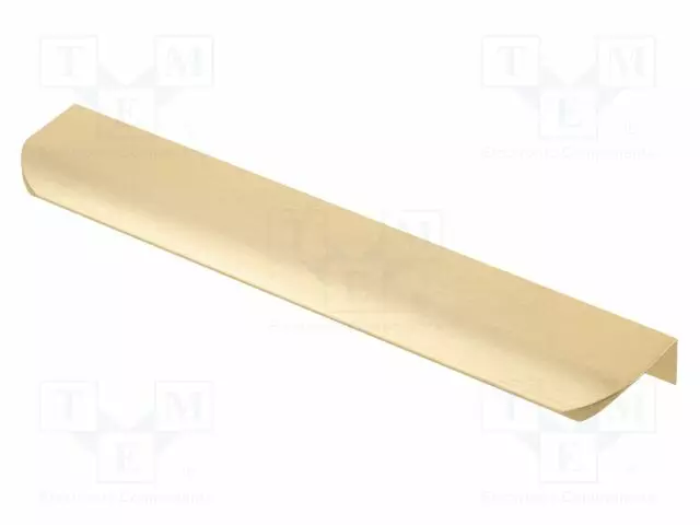 KAHVA - ALUMIINI - KULTA - H: 17MM - L: 225MM - W: 40MM - HEXA - Koteloiden lisätarvikkeet - GTV-UA-HEXA-192-22 - 1