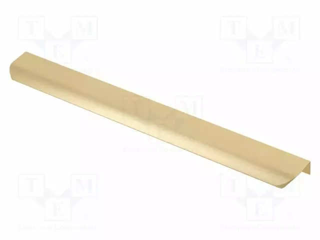 KAHVA - ALUMIINI - KULTA - H: 17MM - L: 360MM - W: 40MM - HEXA - Koteloiden lisätarvikkeet - GTV-UA-HEXA-320-22 - 1