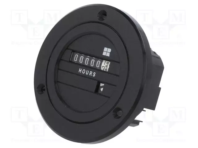 KÄYTTÖTUNTIMITTARI - MEKAANINEN 230VAC - Digitaaliset ja mekaaniset laskurit - 711-0162 - 1