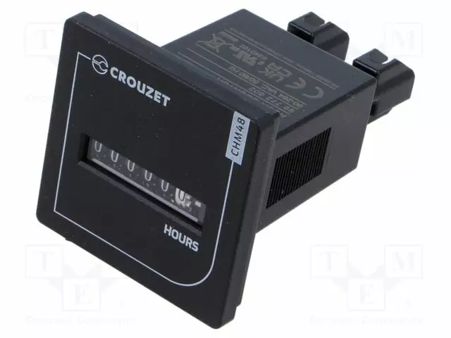 KÄYTTÖTUNTIMITTARI - MEKAANINEN CHM48 - Digitaaliset ja mekaaniset laskurit - CROUZET-99772602 - 1