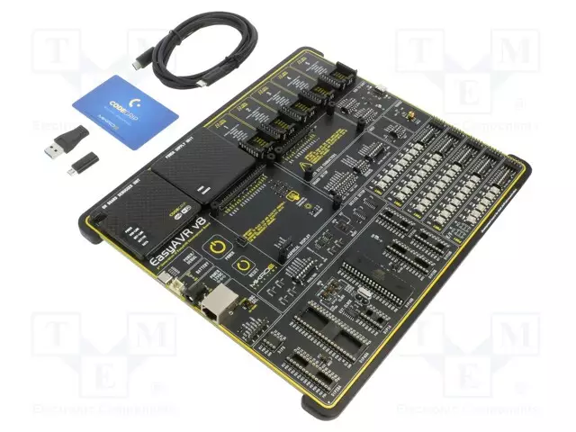 KEHITYSALUSTA - MICROCHIP AVR - ATMEGA,ATTINY - Microchip kehityspaketit - MIKROE-6232 - 1