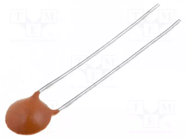 KERAAMINEN KONDENSAATTORI - 22PF - 50V - ±10% - THT - 2,54MM - Keraamiset kondensaattorit - CC-22 - 1