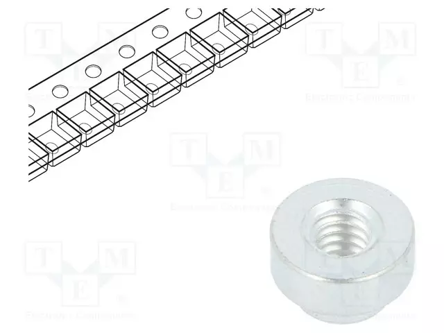 KIINNITYSKOMPONENTTI - PCI EXPRESS MINI - Korttiliittimet - 119A-NUT-40-R02 - 1