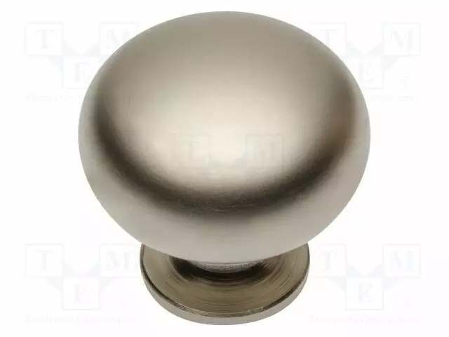 KNOB - Ø: 32.5MM - H: 30.5MM - STEEL - BERGAMO - PLATING: GALVANIZED - Sormiruuvit ja nupit - GTV-GS-BERGA-1-02 - 1