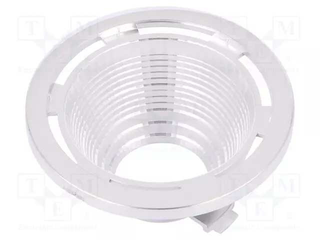 KOHDEVALAISIN - PYÖREÄ - KIINNITYS: PESÄ - H: 22,6MM - Ø: 50MM - Linssit LEDeille - F16002 - 1