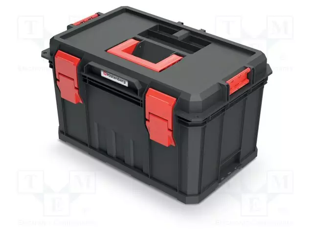 LAATIKKO - TYÖKALU-MUSTA - POLYMEERI - MODULAR SOLUTION - 50KG - Työkalulaukut ja säilytyslokerot - KMS553530R2 - 1