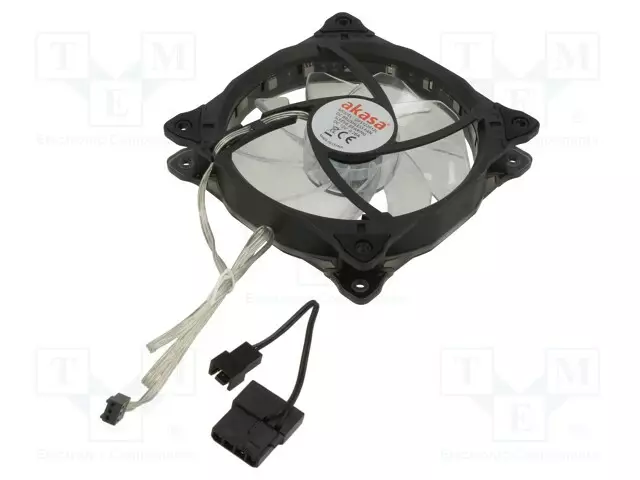 LAITETUULETIN - DC - 12VDC - 120X120X25MM - 23,2DBA - LIUKU - DC 12V tuulettimet - AK-FN092 - 1